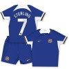 Original Trikotsatz Chelsea Sterling 7 Heimtrikot 2023-24 Für Kinder